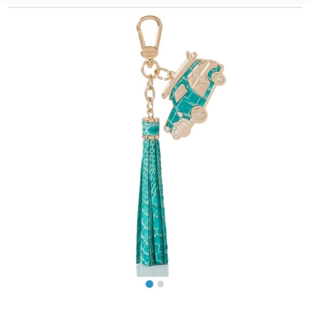 💙▪️Brahmin▪️ Copa Charm Tassel Mermaid Green Melbourne Charm, NWT